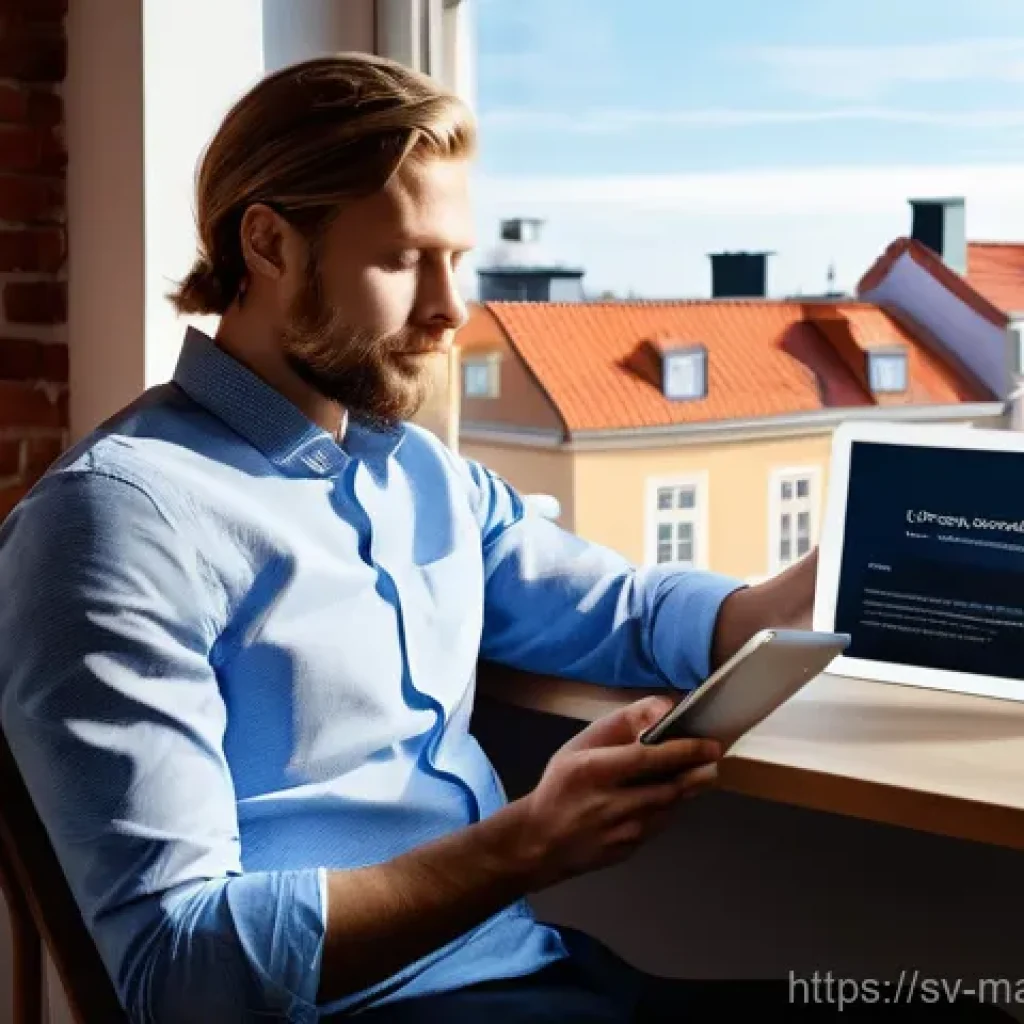 바이럴 마케팅에서의 문제 해결 접근법 - **Prompt for "Recalibrating a Message":**
    A young Swedish digital marketer, approximately 30 yea...