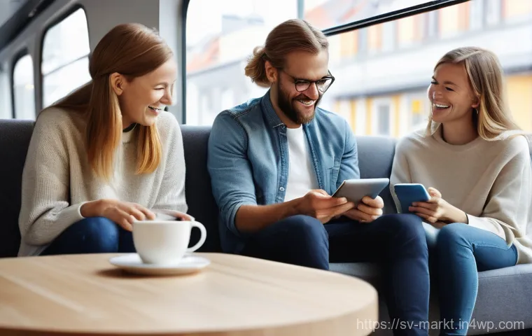 바이럴 콘텐츠의 시기적절한 배포 전략 - **Swedish Digital Life - Audience Engagement at Various Times**
    "A vibrant collage of diverse Sw...