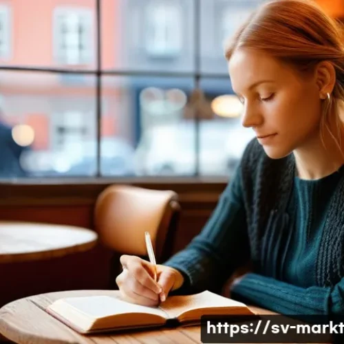 Home 27 바이럴 마케팅과 자아 표현의 관계 - **Prompt:** A young, authentically dressed Swedish woman, perhaps in a stylish yet modest layered au...