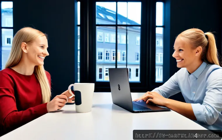 Home 17 바이럴 마케팅에서의 매력적인 메시징 - Photorealistic Swedish marketing team in a bright Stockholm co-working studio, three diverse profess...